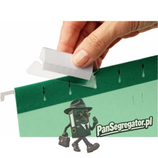 Identyfikatory do teczek PENDAFLEX przezroczysty (25szt) 94514 ESSELTE