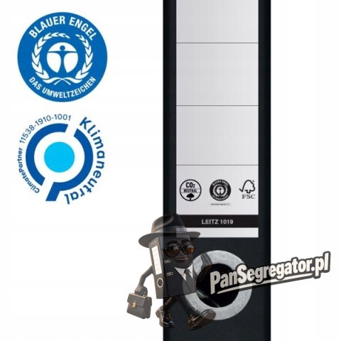 Segregator 180 Recycle A4 50mm, czarny 10190095