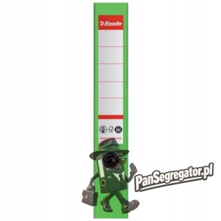 Segregator A4/50mm No.1 zielony 627574 ESSELTE Neutral CO2