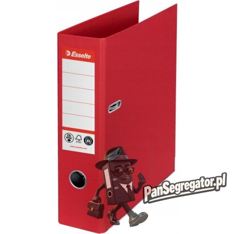 Segregator A4/75mm No.1 czerwony 627568 ESSELTE Neutral CO2