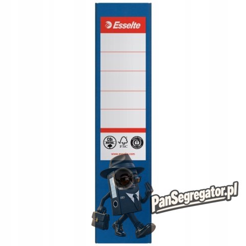 Segregator A4/75mm No.1 niebieski 627565 ESSELTE Neutral CO2