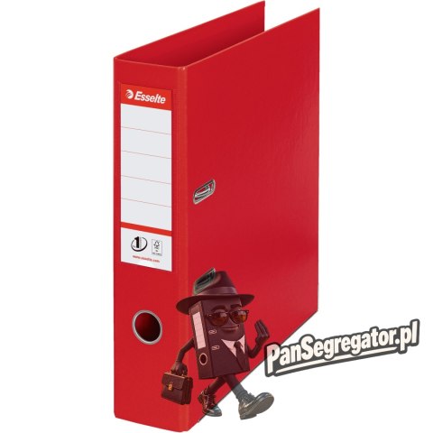 Segregator A4/75mm z mechanizmem czerwony 81133 No.1 ESSELTE