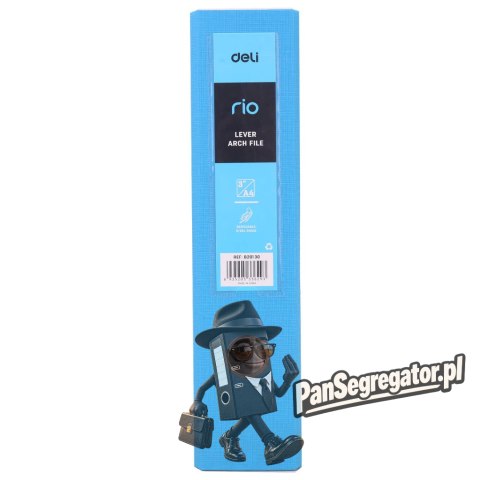 Segregator A4/76mm RIO niebieski B20130 DELI