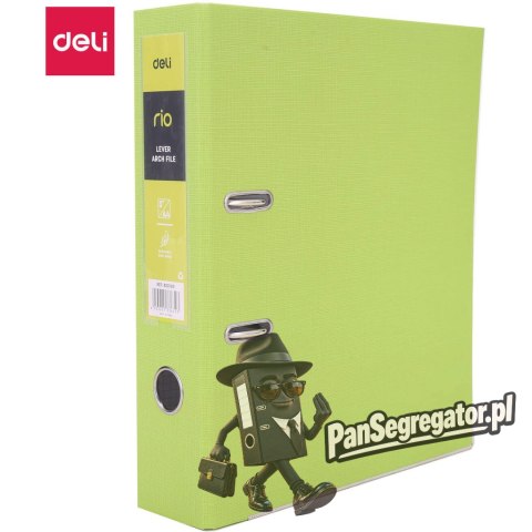 Segregator A4/76mm RIO zielony B20160 DELI