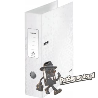 Segregator A4/80mm perłowy biały LEITZ WOW 180 10050001