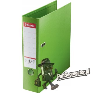 Segregator A4/80mm zielony ESSELTE PLUS VIVIDA No.1 81186
