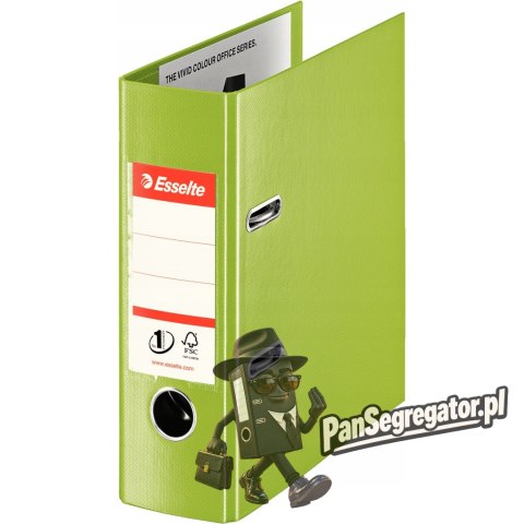 Segregator A5/75mm z mechanizmem zielony 468660 VIVIDA No.1 ESSELTE