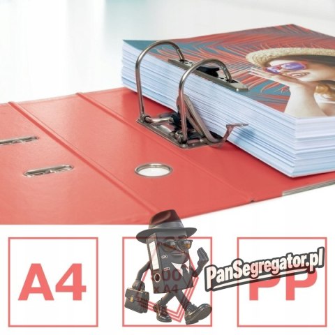 Segregator ESSELTE No.1 Colour`Breeze 75mm koralowy 628431