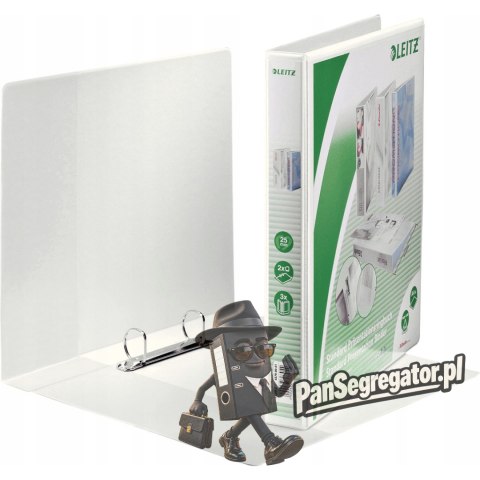 Segregator PANORAMA A4+ 2DR/25 44mm biały ofertowy LEITZ 42790001