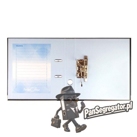Segregator PETITE OFFICE A4/50mm czarny PO01595 STRIGO