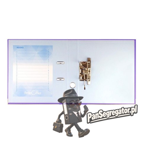 Segregator PETITE OFFICE A4/50mm fioletowy PO01601 STRIGO