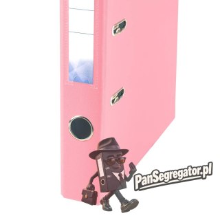 Segregator PETITE OFFICE A4/50mm pastelowy różowy PO54683 STRIGO