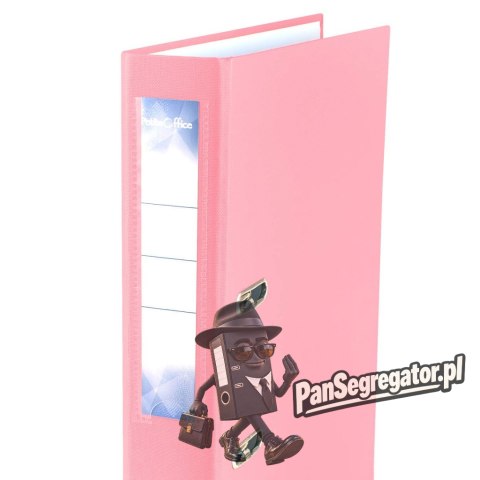Segregator PETITE OFFICE A4/50mm pastelowy różowy PO54683 STRIGO
