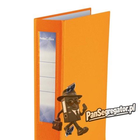 Segregator PETITE OFFICE A4/50mm pomarańczowy PO01618 STRIGO