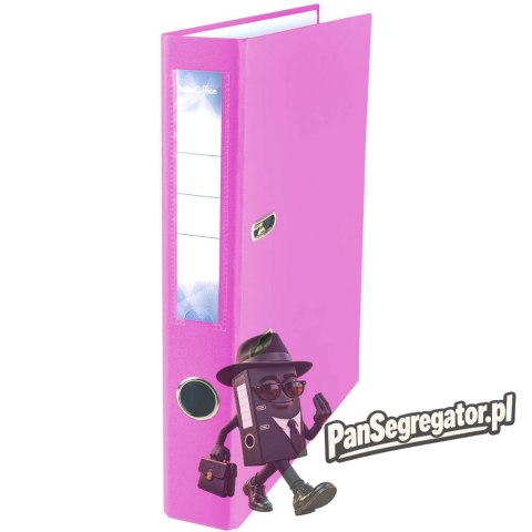 Segregator PETITE OFFICE A4/50mm różowy PO01632 STRIGO