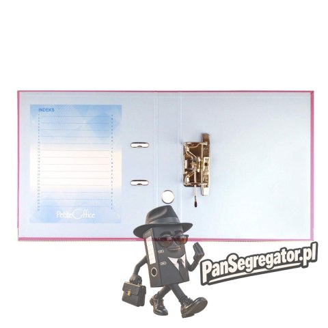 Segregator PETITE OFFICE A4/50mm różowy PO01632 STRIGO