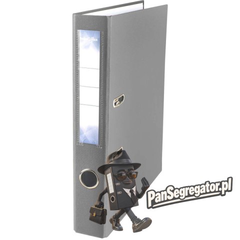 Segregator PETITE OFFICE A4/50mm szary PO10467 STRIGO