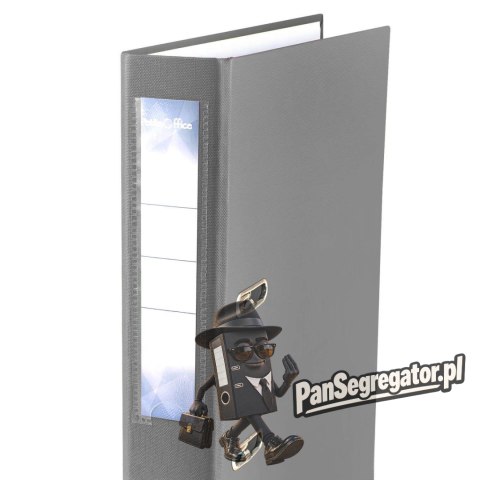 Segregator PETITE OFFICE A4/50mm szary PO10467 STRIGO