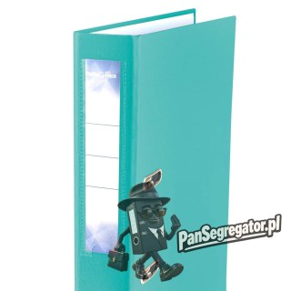 Segregator PETITE OFFICE A4/50mm turkusowy PO01649 STRIGO
