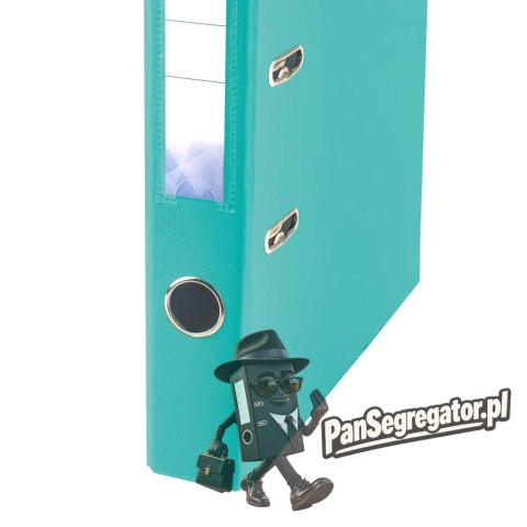 Segregator PETITE OFFICE A4/50mm turkusowy PO01649 STRIGO