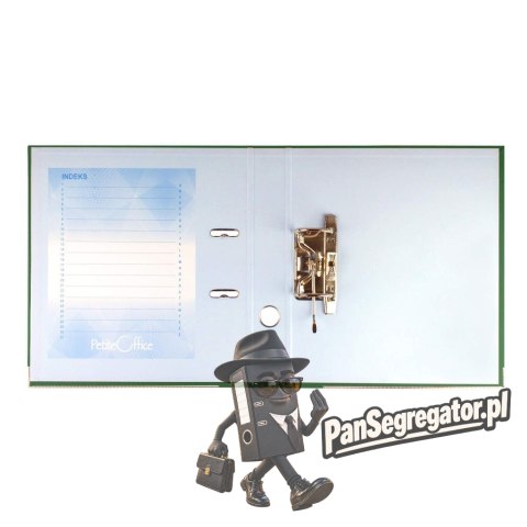 Segregator PETITE OFFICE A4/50mm zielony PO01588 STRIGO