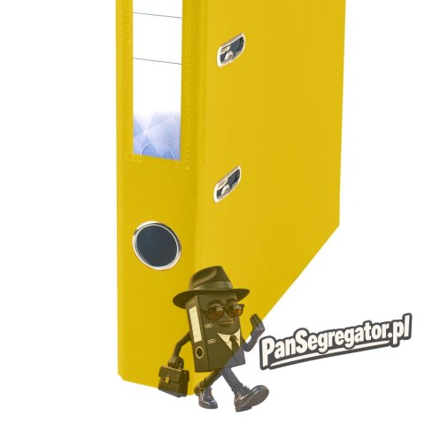 Segregator PETITE OFFICE A4/50mm żółty PO01625 STRIGO
