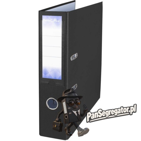 Segregator PETITE OFFICE A4/75mm czarny PO76216 STRIGO