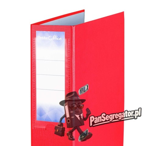 Segregator PETITE OFFICE A4/75mm czerwony PO76193 STRIGO