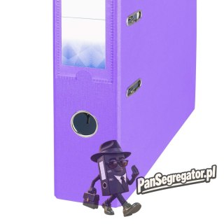 Segregator PETITE OFFICE A4/75mm fioletowy PO76223 STRIGO