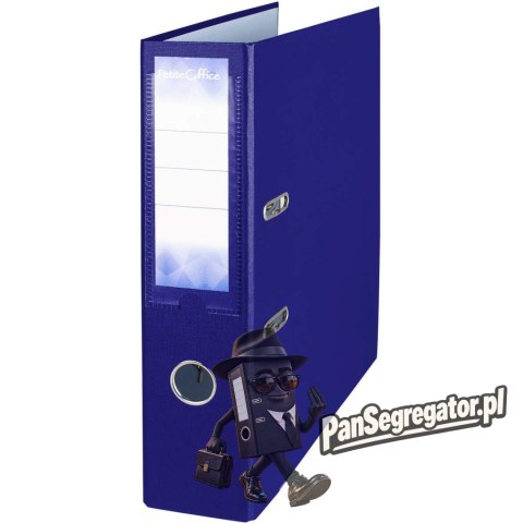 Segregator PETITE OFFICE A4/75mm granatowy PO76162 STRIGO