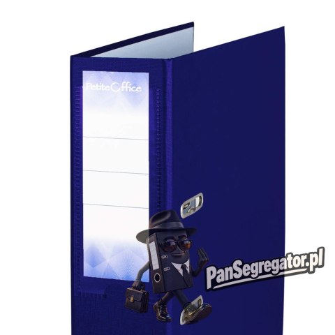 Segregator PETITE OFFICE A4/75mm granatowy PO76162 STRIGO