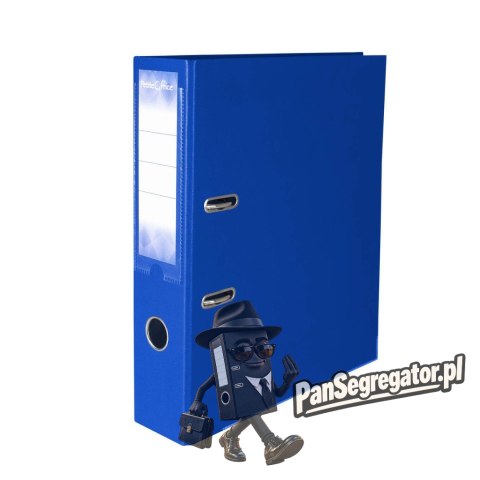 Segregator PETITE OFFICE A4/75mm niebieski PO76186 STRIGO
