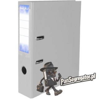Segregator PETITE OFFICE A4/75mm szary PO10450 STRIGO