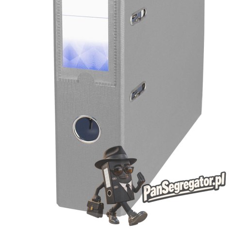 Segregator PETITE OFFICE A4/75mm szary PO10450 STRIGO