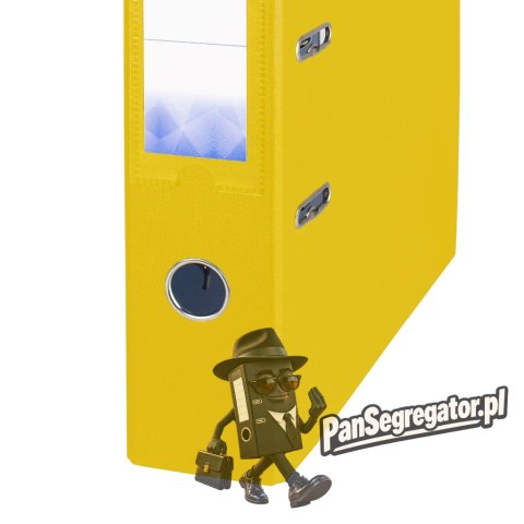Segregator PETITE OFFICE A4/75mm żółty PO76247 STRIGO