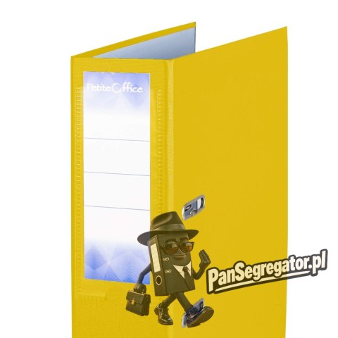 Segregator PETITE OFFICE A4/75mm żółty PO76247 STRIGO