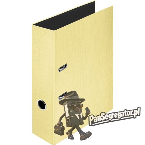 Segregator dźwigniowy PasteLove A4/7 pastelowy żółty P/051/30 VAUPE