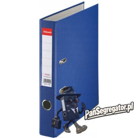 Segregator ekonomiczny A4/50mm niebieski 81195 ESSELTE