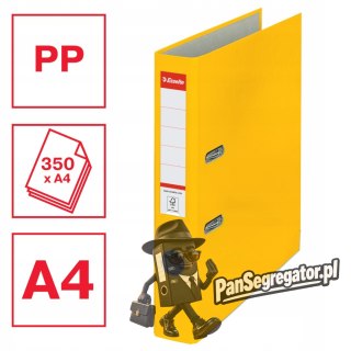 Segregator ekonomiczny A4/50mm żółty 81191 ESSELTE