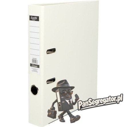 Segregator na dokumenty A4 50mm CLASSIC biały 400143825 BANTEX BUDGET