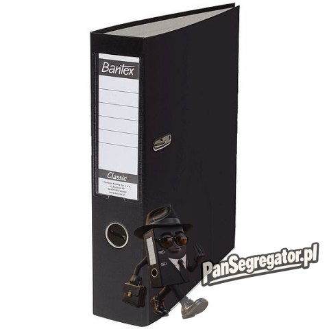 Segregator na dokumenty A4 50mm CLASSIC czarny 400044675 BANTEX BUDGET