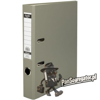 Segregator na dokumenty A4 50mm CLASSIC szary 400143827 BANTEX BUDGET