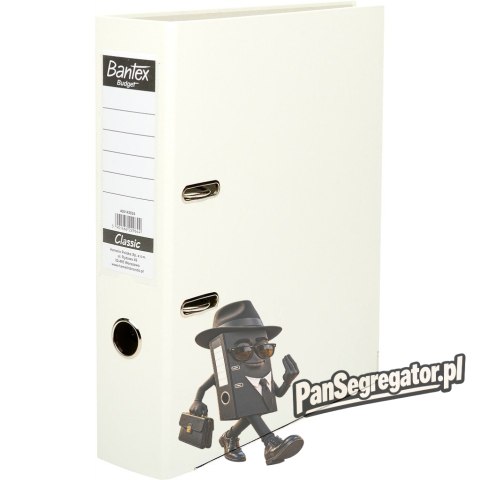 Segregator na dokumenty A4 75mm CLASSIC biały 400143824 BANTEX BUGET