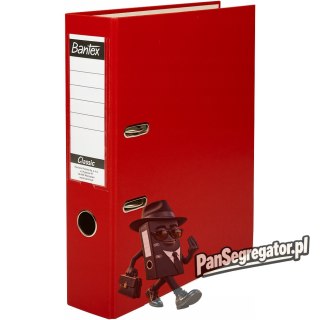Segregator na dokumenty A4 75mm CLASSIC czerwony 400044101 BANTEX BUDGET
