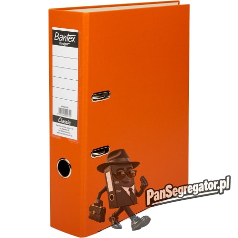 Segregator na dokumenty A4 75mm CLASSIC pomarańczowy 400143828 BANTEX BUGET