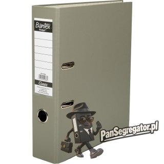 Segregator na dokumenty A4 75mm CLASSIC szary 400143826 BANTEX BUDGET