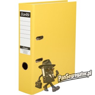 Segregator na dokumenty A4 75mm CLASSIC żółty 400044672 BANTEX BUDGET