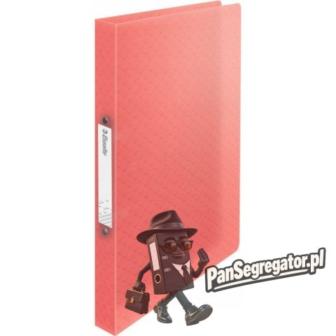 Segregator ringowy Esselte Colour`Breeze 2 RR 25 mm koralowy 628435