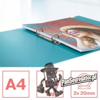 Segregator ringowy Esselte Colour`Breeze 2 RR 25 mm niebieski 626242