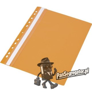 Skoroszyt PP z europerforacją pomarańczowy (20szt.) 0413-0003-07 Panta Plast